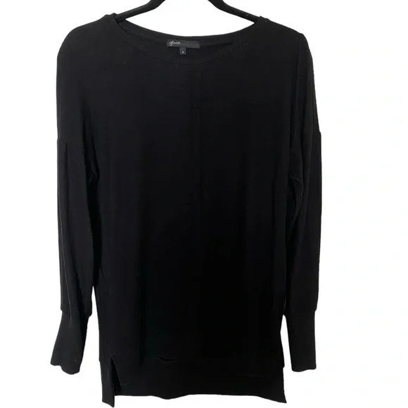 Gibson Black Women’s High Low Sweater Size Small - Picture 4 of 9